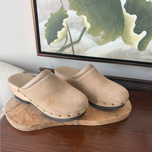 M.Gemi Suede Slip On Clogs 39 mgemi m gemi